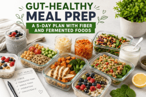Gut-Healthy Meal Prep: A 5-Day Plan With Fiber and Fermented Foods