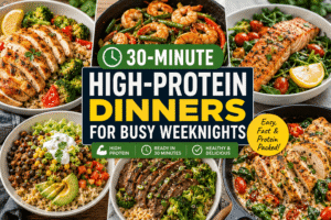 30-Minute High-Protein Dinners for Busy Weeknights