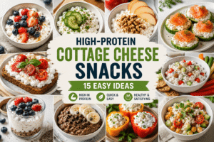 High-Protein Cottage Cheese Snacks: 15 Easy Ideas