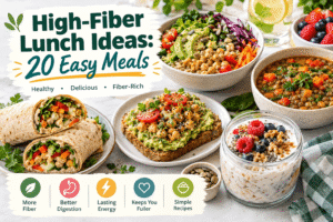 High-Fiber Lunch Ideas: 20 Easy Meals