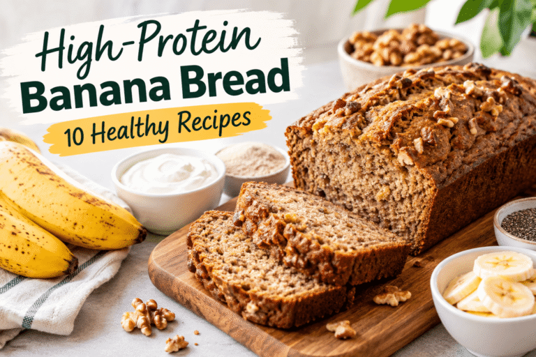High-Protein Banana Bread: 10 Healthy Recipes