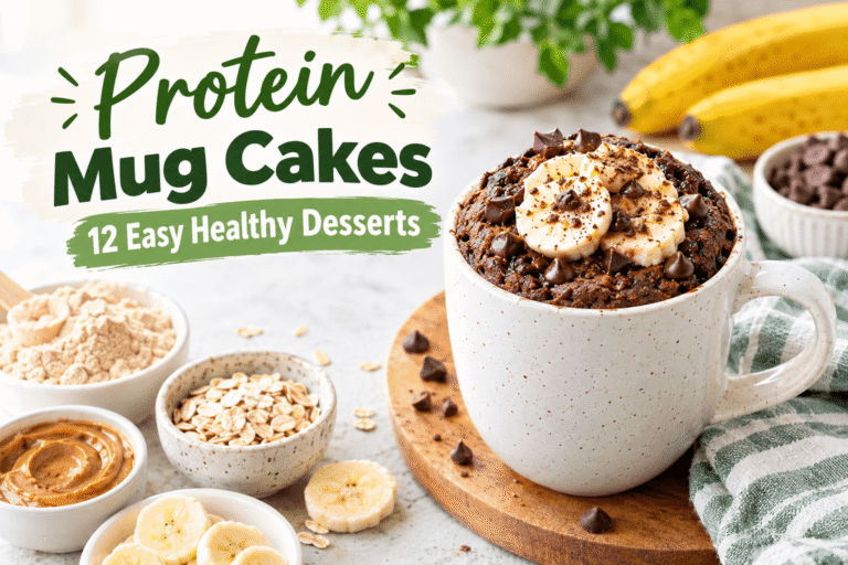 Protein Mug Cakes: 12 Easy Healthy Desserts